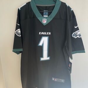 NFL Nike on Field Black Philadelphia Eagles Jalen Hurts Jersey NWT